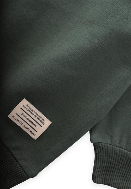 Sweatshırt 2-12 Yaş Haki Yeşil