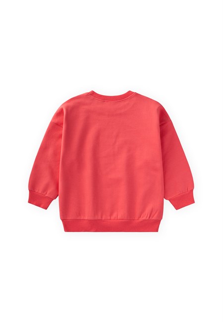 Kız Çocuk Sweatshirt 2-12 Yaş Pink