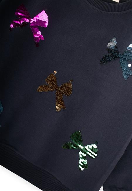 Pullu Sweatshirt 2-10 Yaş Antrasit