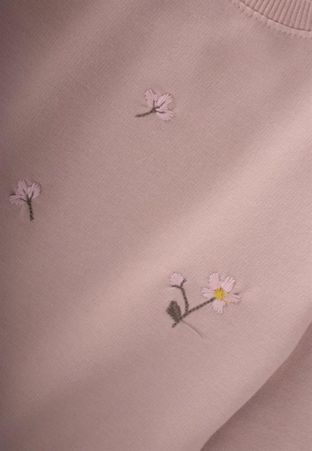 Sweatshirt Takım 1-7 Yaş Pudra Pembe