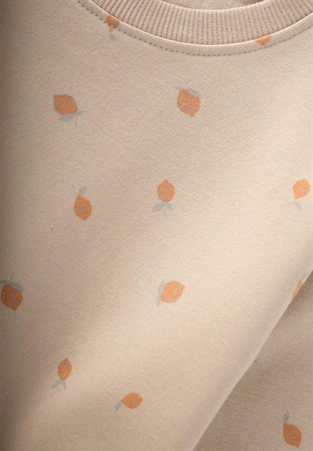 Sweatshirt Takım 1-8 Yaş Bej