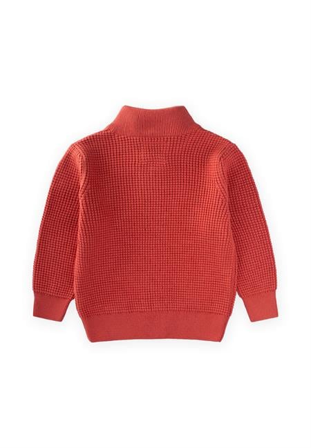 Selanik Fermuarlı Triko Hırka 2-11 Yaş SOMON