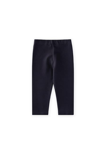 Basic Şardonlu Tayt 1-8 Yaş Lacivert