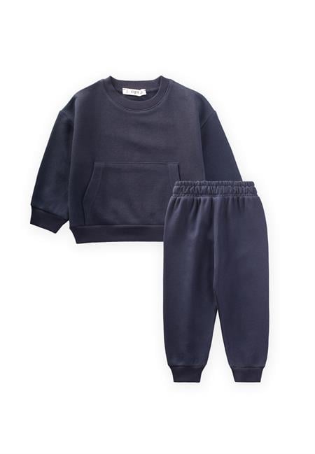 Sweatshirt takım 1-8 Yaş Lacivert