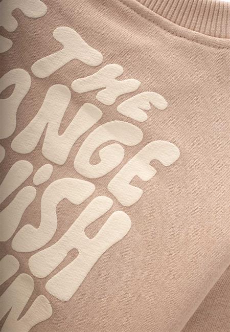 Sweatshirt takım 1-8 Yaş Bej