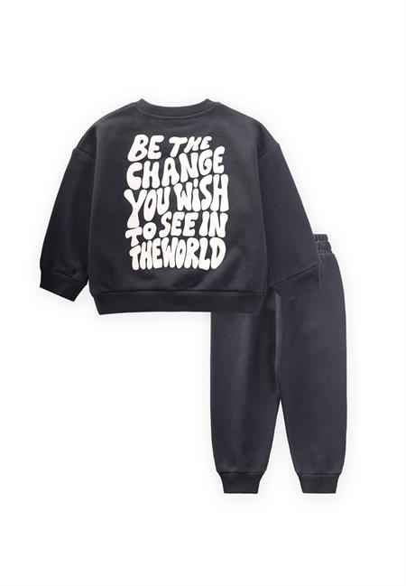 Sweatshirt takım 1-8 Yaş Antrasit