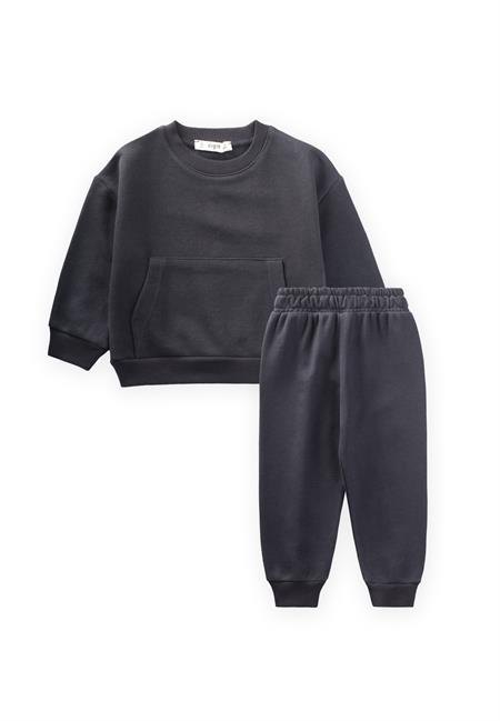 Sweatshirt takım 1-8 Yaş Antrasit