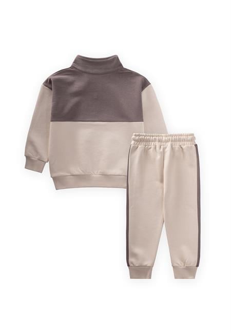 Sweatshirt Takım 2-10 Yaş Bej