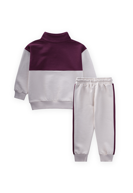 Sweatshirt Takım 2-10 Yaş Bordo