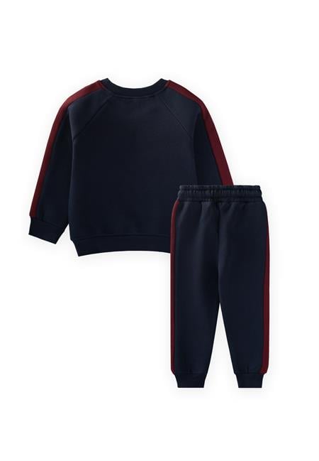 Garnili Sweatshırt Takım 2-8 Yaş LACİVERT