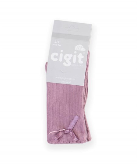 Çocuk Diz Altı Kız Çorap 2-9 Yaş gül kurusu