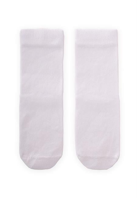 Tabanı ABS li Bambu Çocuk Çorabı BEYAZ