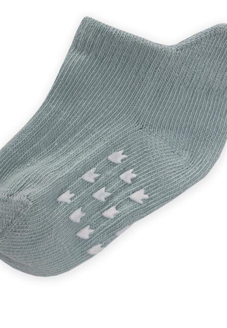 ABS Baskılı Bebe Patik Çorabı 0-4 Yaş MİNT YEŞİLİ