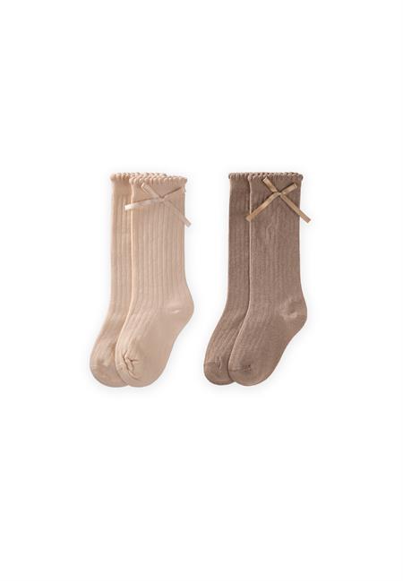 İkili Fiyoklu Soket Çorap 3-10 Yaş KUM-VİZON