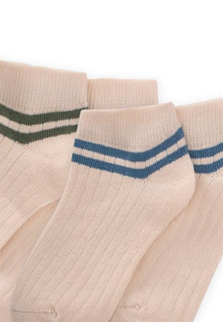 İkili Çemberli Soket Çorap 3-10 Yaş İNDİGO H.YEŞİL