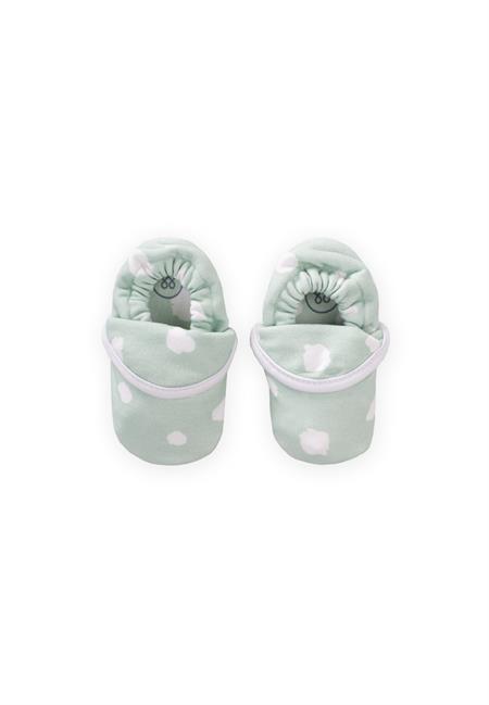 Arkası Lastikli Bebe Patik16-23 Ay SU YEŞİLİ