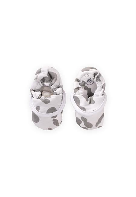 Arkası Lastikli Bebe Patik16-23 Ay Ekru Dalmaçyalı