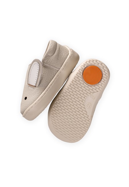 Deri Tavşan Çocuk Ayakkabı 19/25 Numara Taş