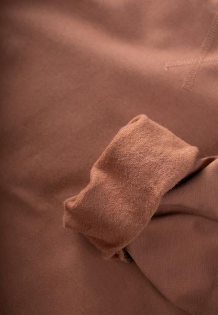 Basic Karyoka Detaylı Sweatshirt Takım 3-8 Yaş Açık Kahve
