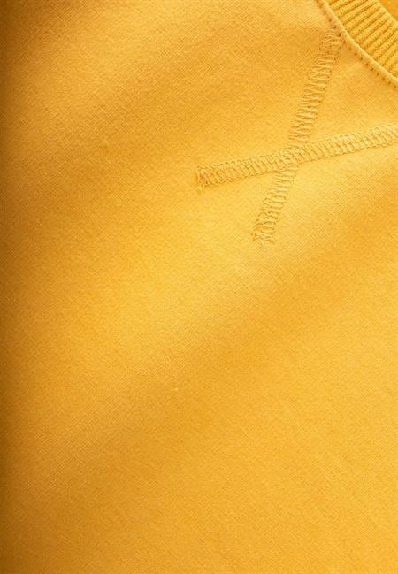 Basıc Karyoka Detaylı Sweatshirt Takım 3-8 Yaş hardal sarı