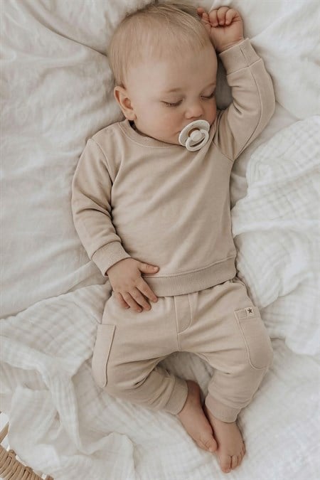 Bebe Takım 0-3 Yaş Bej