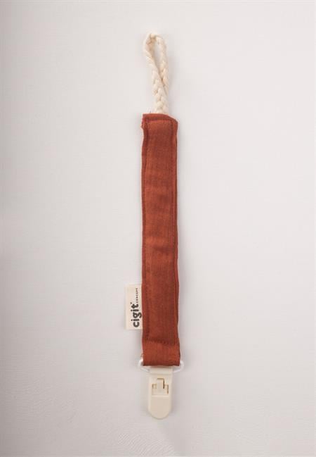 Bebek Pamuk Emzik Tutmacı 23 cm RUST