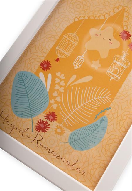 Büyük Çerçeve 24X34 cm Hayırlı Ramazanlar