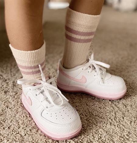 Çemberli Soket Çorap 2-9 Yaş Gül Kurusu