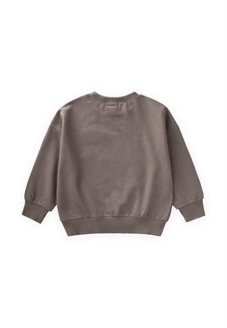 Mevsimlik Sweatshirt 1-7 Yaş VİZON