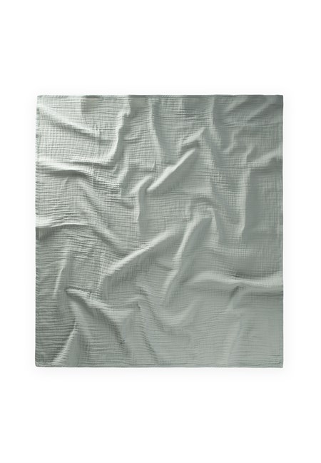 Düz Organik Müslin Battaniye 90x100 cm Yeşil