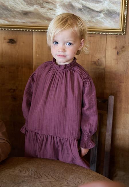 Elbise 2-10 Yaş Mürdüm