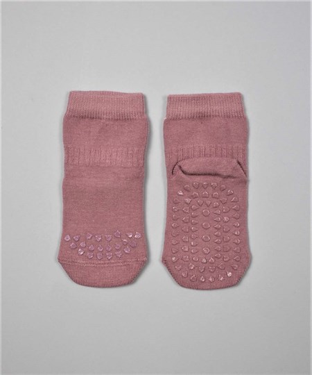 Emekleme Ve Kaymaz Çorap 6-24 Ay GÜL KURUSU