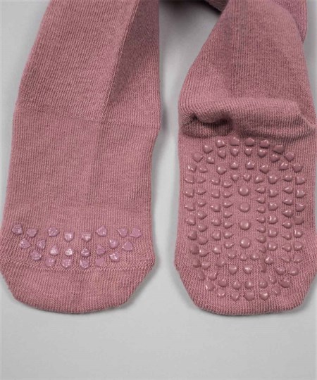 Emekleme Ve Kaymaz Külotlu Çorap 6-24 Ay GÜL KURUSU