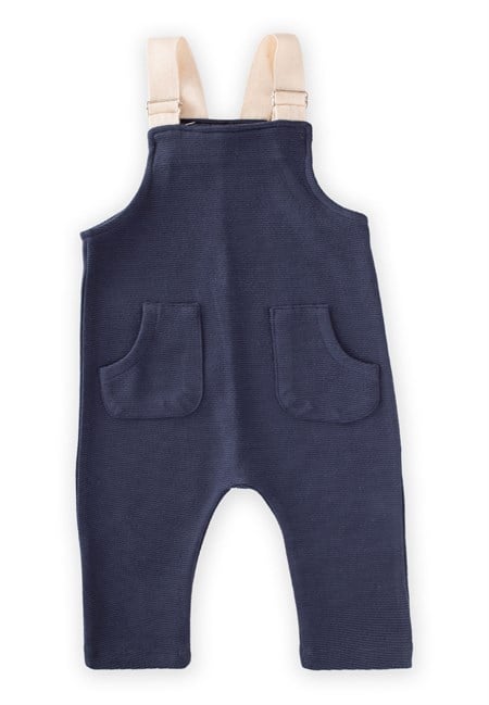 Extrafor Askılı Cepli Ottoman Salopet 1-5 Yaş LACİVERT