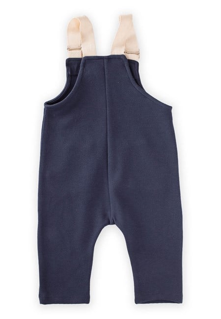 Extrafor Askılı Cepli Ottoman Salopet 1-5 Yaş LACİVERT