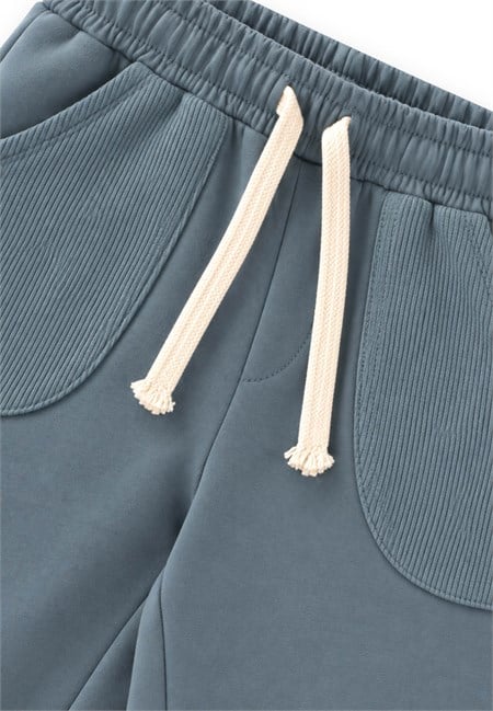 Fitilli Cepli Eşofman 2-9 Yaş Çağla Yeşili