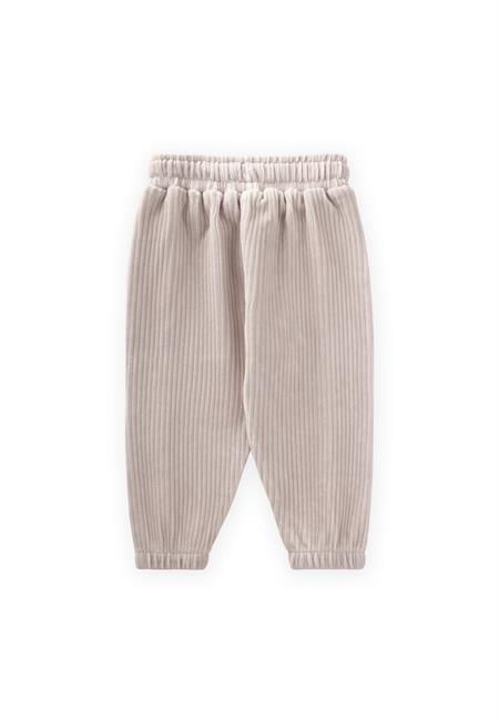 Fitilli Kadife Jogger Pantolon 1-10 Yaş TAŞ