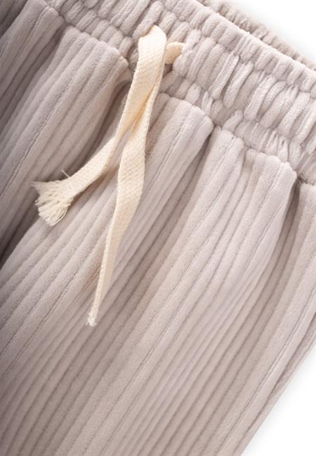 Fitilli Kadife Jogger Pantolon 1-10 Yaş TAŞ