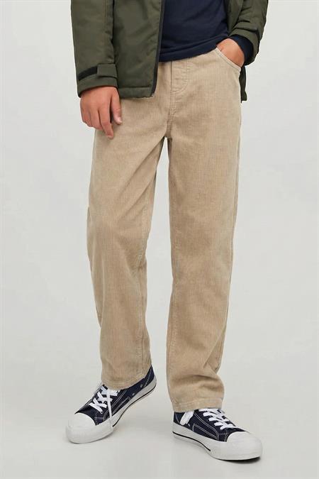 Fitilli Kadife Pantolon 8-12 Yaş Bej