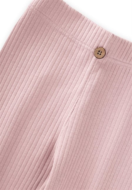 Fitilli Tayt 5-10 Yaş Pudra Pembe