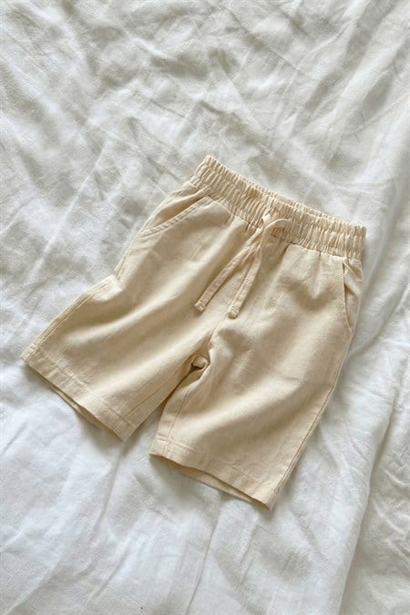 Flanel Kapri 1-8 Yaş NATUREL