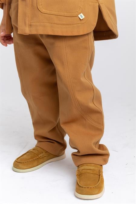 Gabardin Pantolon 2-7 Yaş Taba