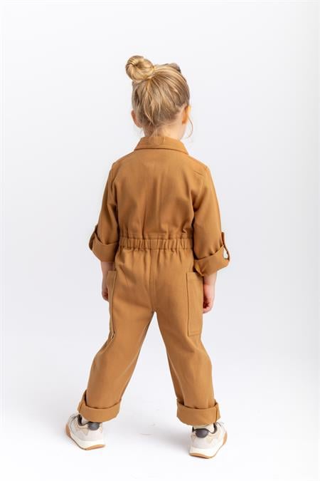 Gabardin Tulum 2-7 Yaş Taba