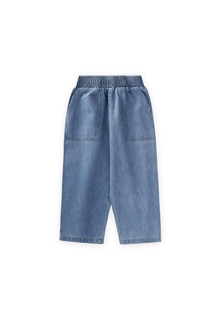 Kot Pantolon 2-8 Yaş A Mavi