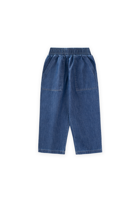 Kot Pantolon 2-8 Yaş MAVİ