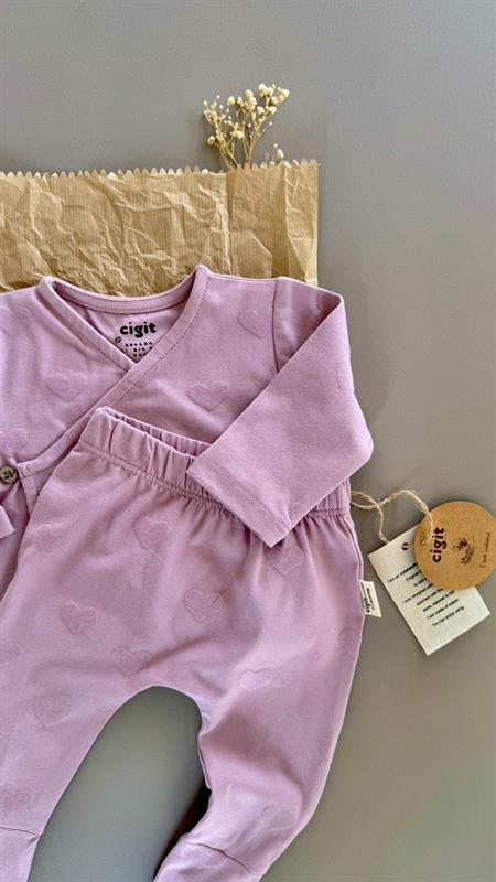 Kruvaze Takım 0-6 Ay Leylak