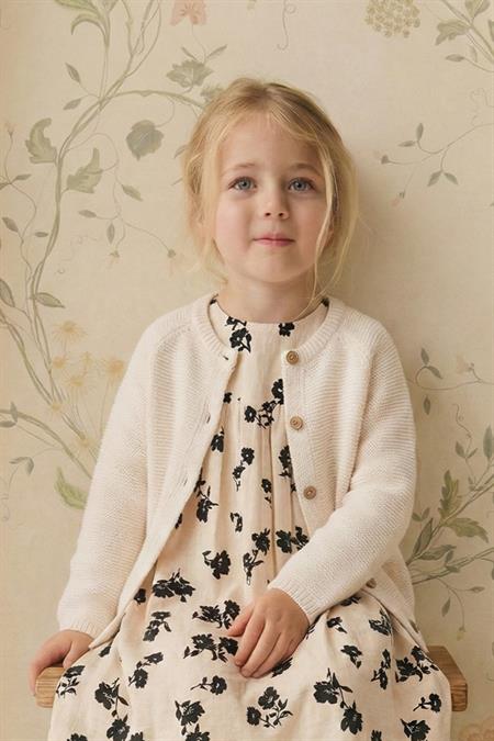 Links Triko Hırka 1-8 Yaş Ekru