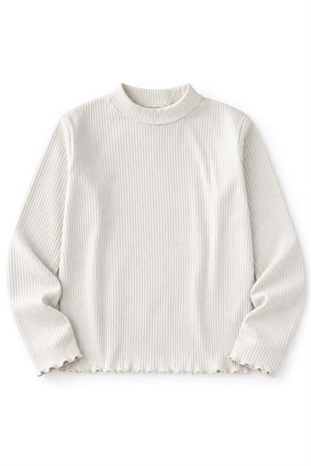 Mevsimlik Fitilli T-Shirt 2-8 Yaş A. BEJ