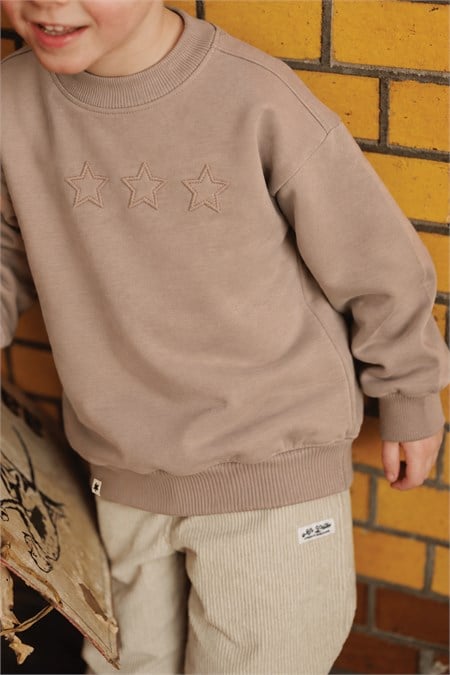 Mevsimlik Sweatshirt 1-7 Yaş S VİZON