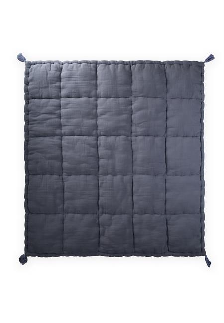 Müslin Çocuk Oyun Minderi (Yıkanmıştır) 100X100 cm Antrasit